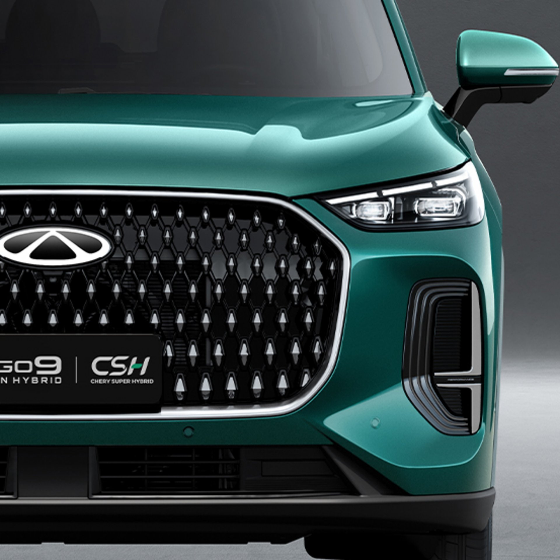 2025 Chery Tiggo 9 (19.4 kWh Standard) Plug-in Hybrid — Exterior Design, Charging Port & Battery Specs 10